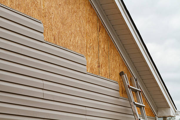 Professional Siding Inspection technician working in Blackstone, VA